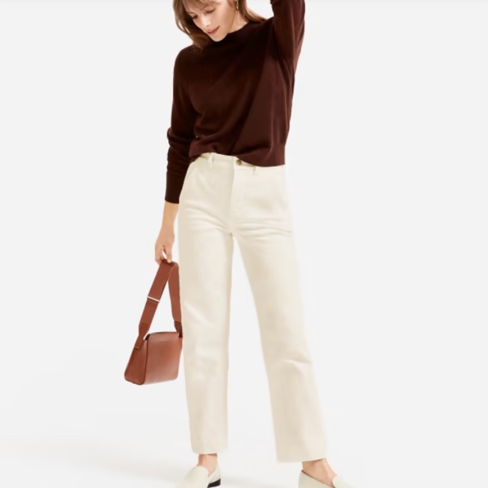 Everlane Straight Leg Crop Short